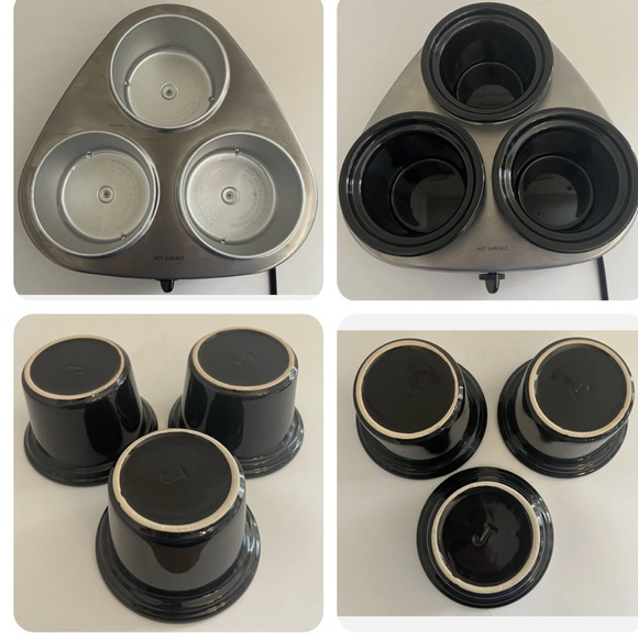 Crock- Pot Little Triple  Dipper - NIB - Picture 8 of 10